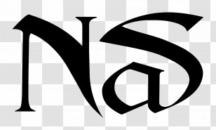 Nas - Nas Text Logo Transparent PNG
