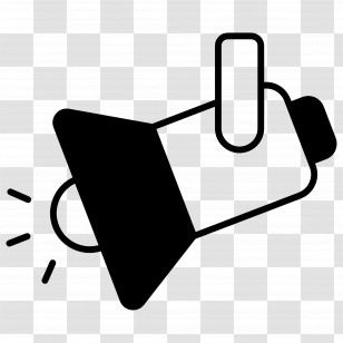 Spot Light - Megaphone Icon For Announcement Transparent PNG