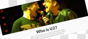 Advertising Brand - U2 Transparent PNG