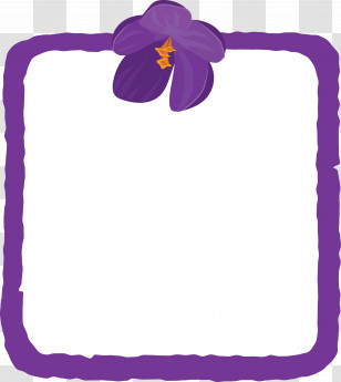 Flower Frame Transparent PNG