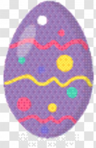 Easter Egg Background - Oval Transparent PNG