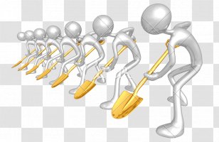 Shovel Digging Spade Excavator - Gardening - Boho Arrow Transparent PNG