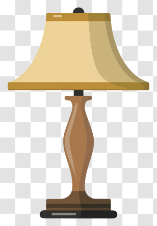 Wooden Table Lamp - Classic Table Lamp For Home Interiors Transparent PNG