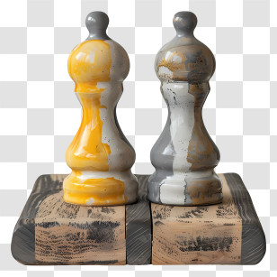 Beach - Artistic Salt And Pepper Shakers Transparent PNG