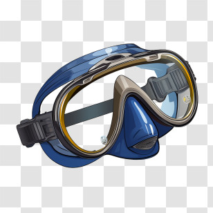 Swimming Goggles - Diving Mask Illustration For Water Activities Transparent PNG
