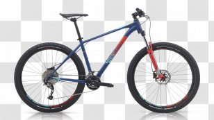 blue cannondale mountain bike