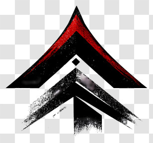 Roofing - Abstract Red And Black Arrow Design Transparent PNG