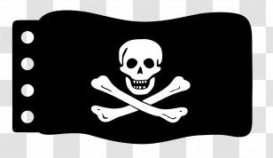 Jolly Roger Flag Pirate Vector Graphics Clip Art - Calico Jack Transparent PNG