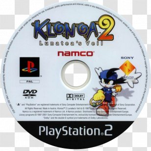 Klonoa 2: Lunatea's Veil PlayStation 2 Dragon Quest VIII Compact Disc - Wheel Transparent PNG