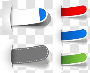 Color Royalty-free Tag - Label Design Material Transparent PNG