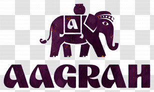 Aagrah Logo - Aagrah Elephant Logo Transparent PNG