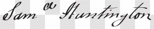 Logo Huntington Bancshares Brand Font - Handwriting - Monochrome Photography Transparent PNG