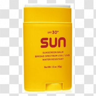 Sunscreen Lip Balm Cream Factor De ProtecciÃ³n Solar Yellow - Irritation - Glide Transparent PNG