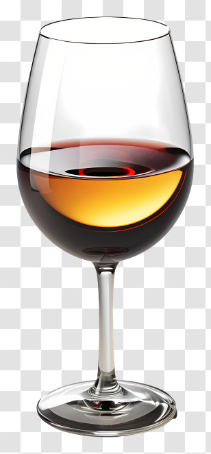 Red Wine - Glass Of Red Wine Transparent PNG