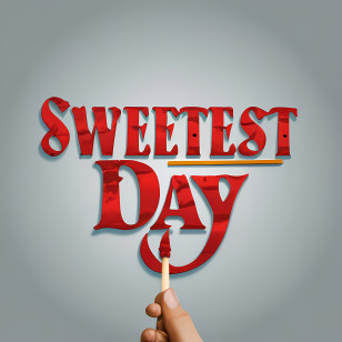Sweetest Day - Sweetest Day Text With Hand Transparent PNG