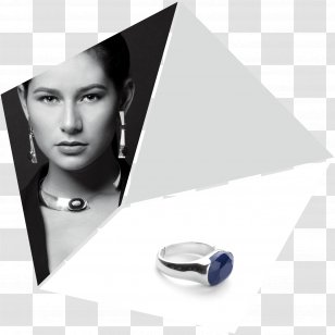 Earring Blue Velvet Brand - Ring - Design Transparent PNG