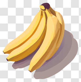 Bananas - Bunch Of Bananas Illustration Transparent PNG