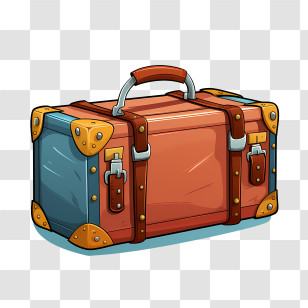 Suitcase - Retro Luggage Vintage Art Transparent PNG