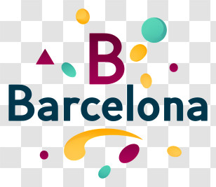 Barcelona - Barcelona Colorful Logo Transparent PNG