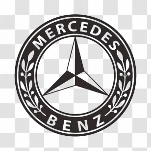 Mercedes Logo - Classic Mercedes Benz Logo Design Transparent PNG