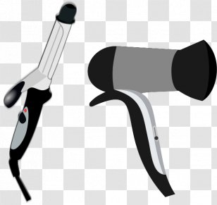 Hair Iron Comb Clip Art Dryers Beauty Parlour - Stand Fan Transparent PNG