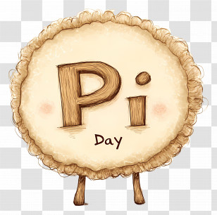 Pi Day - Pi Day Pie Illustration Transparent PNG