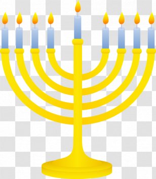 Jewish Symbolism Judaism Menorah Star Of David - Holidays Transparent PNG