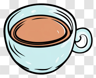 Coffee Cup - Hot Coffee Cup Illustration Transparent PNG