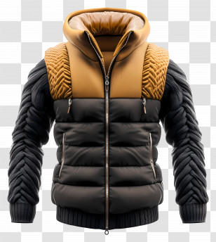 Padded Vest - Stylish Jacket Clothing Transparent PNG