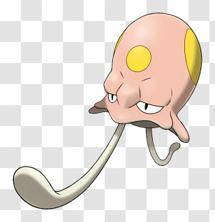 Toedscool - Tentacled Creature Illustration Transparent PNG