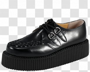 Brothel Creeper T.U.K. Shoe Leather Sneakers - Lipstik Transparent PNG