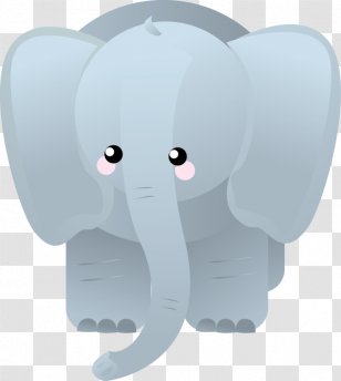 African Elephant Clip Art - Elephants And Mammoths Transparent PNG