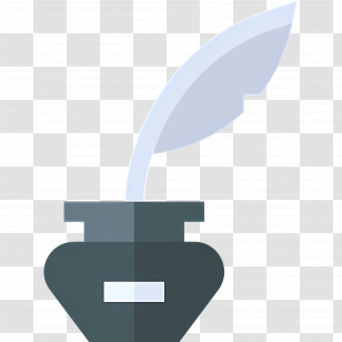 Feather Ink - Ink And Quill Illustration Transparent PNG