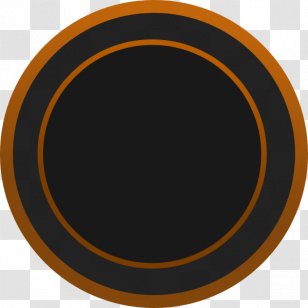 Tableware Circle Plate Yellow - Area - Brown Frame Transparent PNG