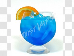Blue Hawaii Juice Cocktail Garnish Lemonade Transparent PNG