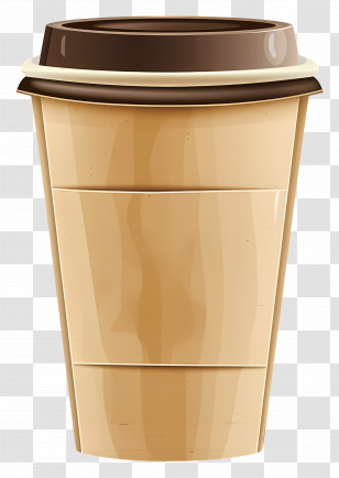 Coffee Paper Cup - Takeaway Coffee Cup Transparent PNG