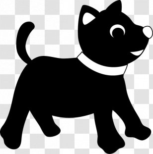 Whiskers Puppy Dog Breed Cat - Silhouette Transparent PNG