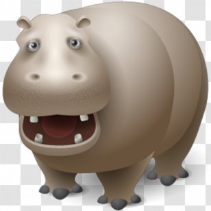 Hippopotamus Icon Design Download - Second Life - Avatar Transparent PNG