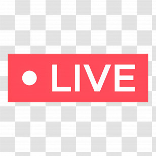 Youtube Live - Live Streaming Sign Transparent PNG