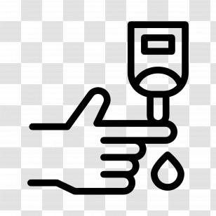 Diabetes - Blood Sugar Test Icon Transparent PNG