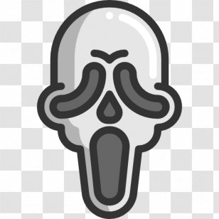 Ghostface Scream Avatar Clip Art - Head Transparent PNG