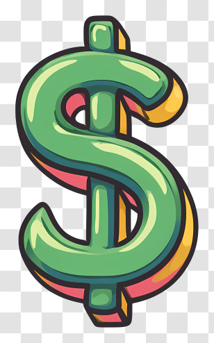 Dollar Sign - Green Dollar Sign Illustration Transparent PNG