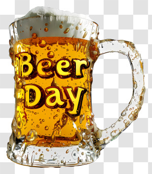 Beer Day - Beer Day With Mug Transparent PNG