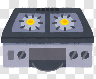 Life - Gas Stove With Dual Burners Illustration Transparent PNG