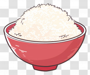 Bowl Of Rice - Bowl Of White Rice Illustration Transparent PNG