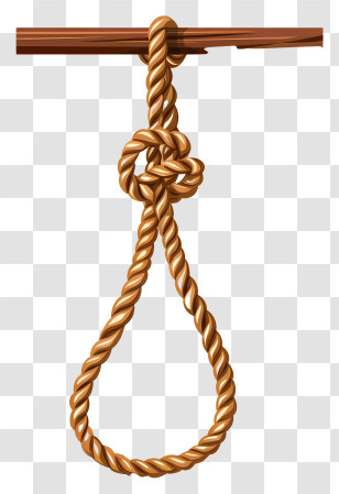 Noose - Rope Noose Illustration Transparent PNG