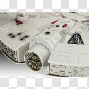 Millennium Falcon Scale Models Star Wars Sequel Trilogy 1:72 - Revell Transparent PNG