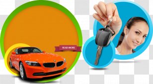 Car Responsive Web Design Driver's Education Driving School - Yellow Transparent PNG