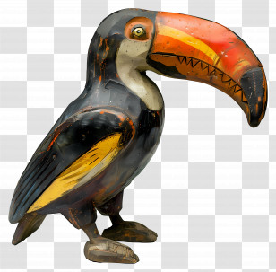 Toucan Bird - Colorful Toucan Bird Transparent PNG