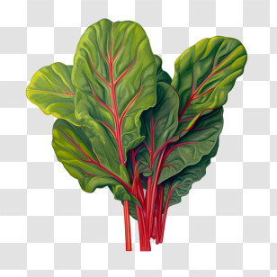 Swiss Chard
 - Green Leafy Chard Transparent PNG